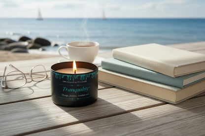 Tranquility - 5oz Black Tin